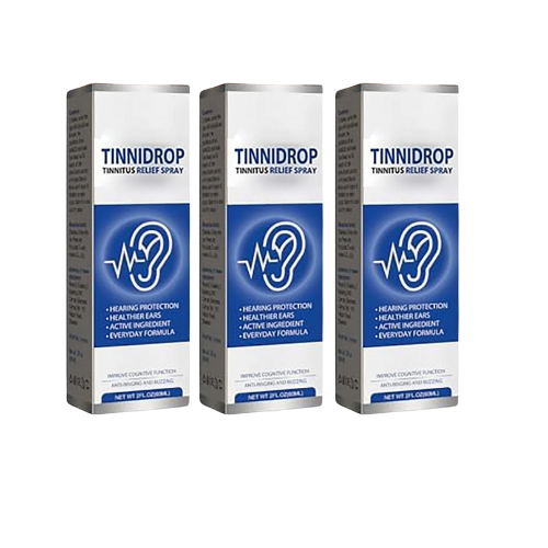 3 x EarPeace tinnitus spray